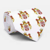 Srbija Grb/serbisches Wappen Krawatte (Gerollt)