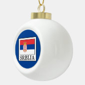 Srbija Keramik Kugel-Ornament (Rechts)