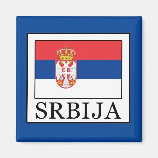 Srbija Magnet (Vorne)