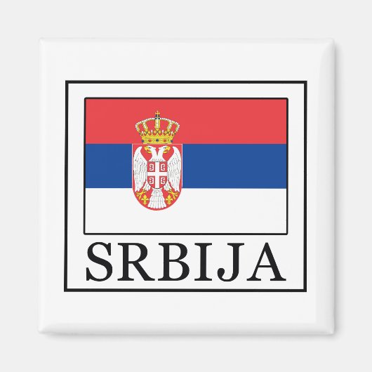 Srbija Magnet (Vorne)