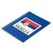 Srbija Notizblock (Linke Seite)