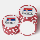 Srbija Pokerchips (Stapel)