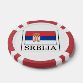 Srbija Pokerchips (Einzeln)