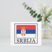 Srbija Postkarte (Stehend Vorderseite)