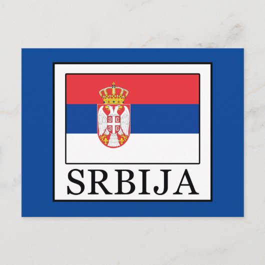 Srbija Postkarte (Vorderseite)