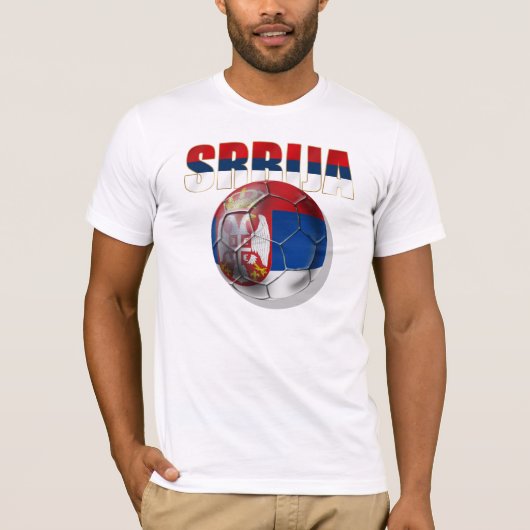 Srbija Serbien Flagge Beli Orlovi Geschenke für T-Shirt (Vorderseite)