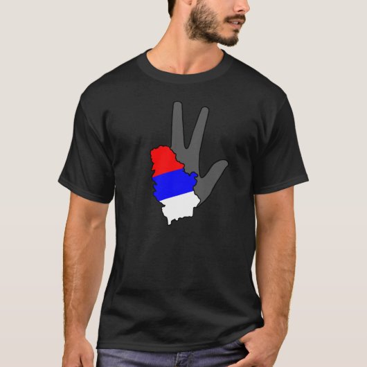 SRBIJA - SERBIEN T-Shirt (Vorderseite)