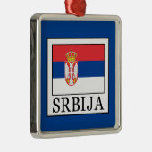 Srbija Silbernes Ornament (Rechts)