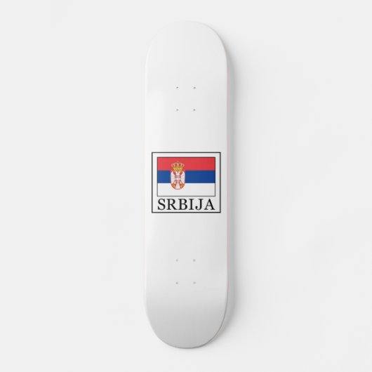 Srbija Skateboard (Vorderseite)