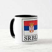 Srbija Tasse (Vorderseite Links)