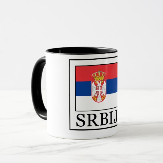 Srbija Tasse (Vorderseite Links)