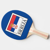 Srbija Tischtennis Schläger (Seitenansicht)