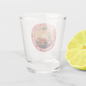 SRCHA 2025 Südwest Heli Rodeo Shot Glass Schnapsglas (Rückseite)