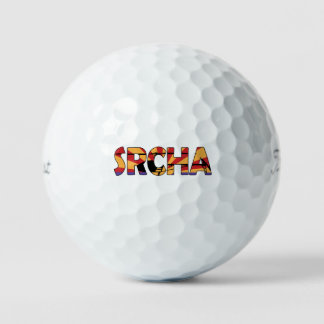 SRCHA-Logo nur für Golfbälle
