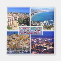 SRD005 CAGLIARI, Sardinien, Mosaik, Kühlschrank