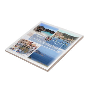 SRD023 LA MADDALENA, Mosaik, Sardinien, Fliese