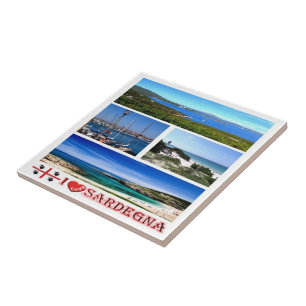 SRD040 SARDINIA I Liebe, Mosaik, Italien, Fliese