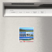 SRD040 SARDINIA I Liebe, Mosaik, Italien, Kühlschr Magnet (In Situ (Geschirrspüler))