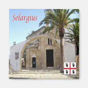 SRD046 SELARGIUS San Lussorio - Sardinien - Kühlsc Magnet