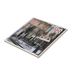 SRD059 OLBIA, Corso Umberto, Sardinien, Fliese