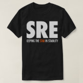SRE Behalte den Stab in Stabilität T-Shirt (Design vorne)