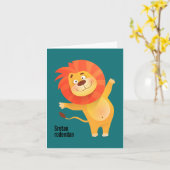 Sretan rođendan, Kroatisch Happy Birthday, Karte (Gelbe Blume)