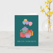 Sretan rođendan, Kroatisch Happy Birthday, Karte (Gelbe Blume)