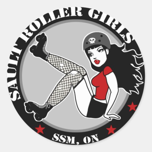 SRG-LOGO-Aufkleber Runder Aufkleber (Vorderseite)