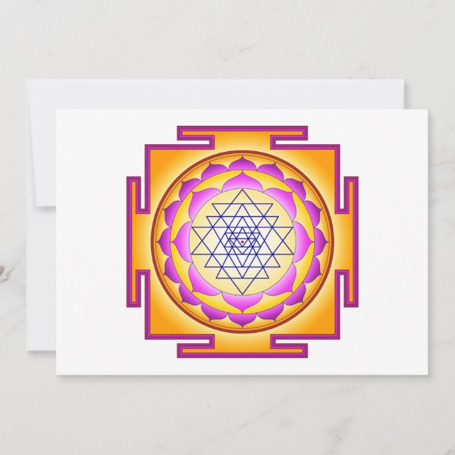 Sri Chakra Goddess Shri Lalitha Tripurari Sundari (Vorderseite)