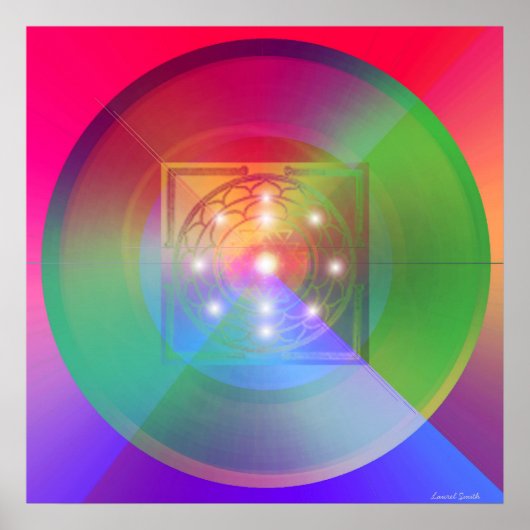 Sri Chakra Yantra Poster (Vorne)