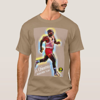 Sri Chinmoy Marathon Team T - Shirt mit Zitat
