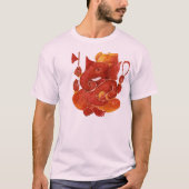 Sri Ganesh in Flammen T-Shirt (Vorderseite)
