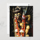 Sri Garuda Postkarte (Vorne/Hinten)