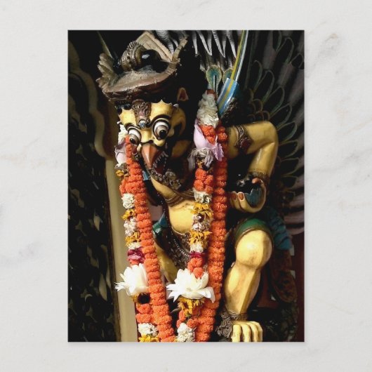 Sri Garuda Postkarte (Vorderseite)