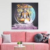 SRI KRISHNA - gedruckte Leinwand (Insitu (Wohnzimmer))