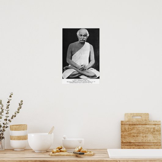 Sri Lahiri Poster (Küche)