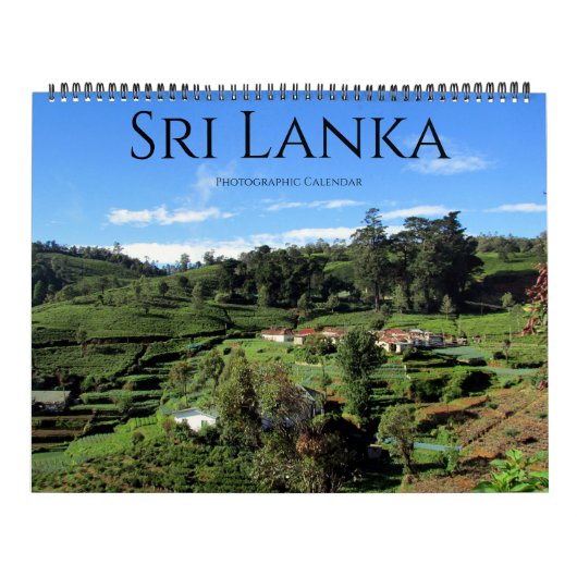 sri lanka 2025 groß kalender (Titelbild)