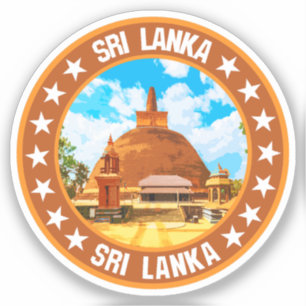 Sri Lanka Aufkleber