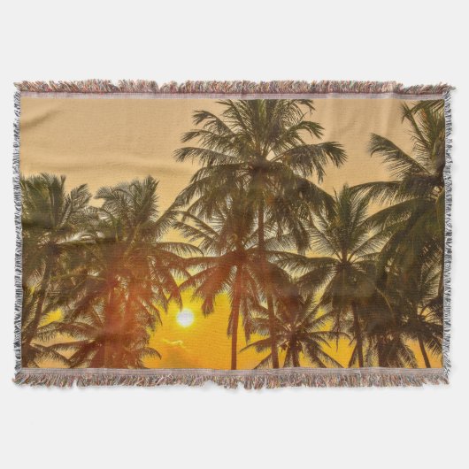 Sri Lanka Beach Sunset View Decke (Vorderseite)