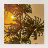 Sri Lanka Beach Sunset View Puzzle (Horizontal)