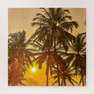 Sri Lanka Beach Sunset View Puzzle
