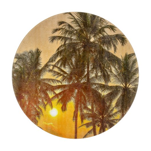 Sri Lanka Beach Sunset View Schneidebrett (Vorderseite)