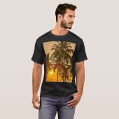 Sri Lanka Beach Sunset View T-Shirt (Vorne ganz)