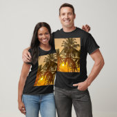 Sri Lanka Beach Sunset View T-Shirt (Unisex)