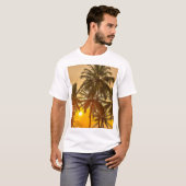 Sri Lanka Beach Sunset View T-Shirt (Vorne ganz)