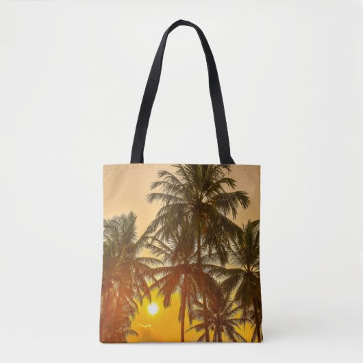 Sri Lanka Beach Sunset View Tasche (Vorderseite)