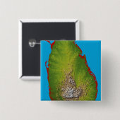 Sri Lanka Button (Vorne & Hinten)
