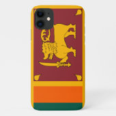 Sri Lanka Case-Mate iPhone Hülle (Rückseite)