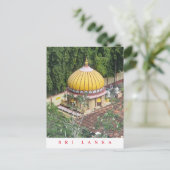 Sri Lanka Colombo Tempelansicht Postkarte (Stehend Vorderseite)