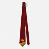 Sri Lanka Flag Lion Krawatte (Vorderseite)